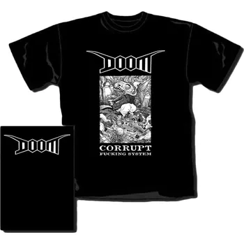 Pánské tričko triko Doom - Corrupt Fucking System