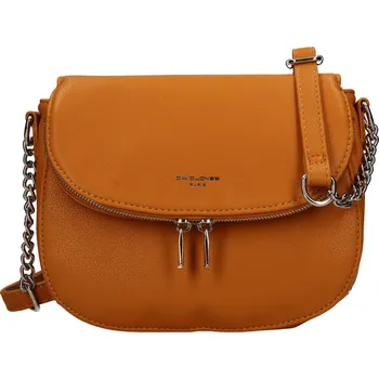 Kabelka Dámská crossbody kabelka David Jones Daelas - žluto-oranžová