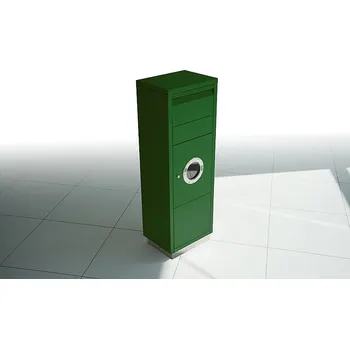 Poštovní schránka Radius design cologne Schránka na balíky RADIUS DESIGN (LETTERMANN standing ovation 1 darkgreen 600O) tmavě zelená