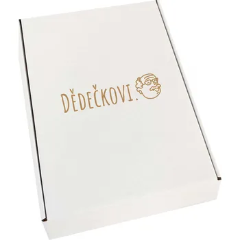 Dárková krabička Dárková krabička s gravírováním DĚDEČKOVI Text: Vlastní text, Velikost krabičky: A4