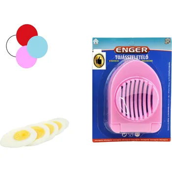 Kráječ na chleba Kráječ vajec 11x8 cm plast mix barev eng-350