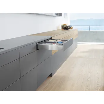 BLUM sada Antaro M 450 mm 30 kg, TOB, šedá (BLUM sada Antaro M 450 mm 30 kg, TOB, šedá)