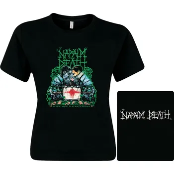 dámské triko Napalm Death - Resentment is Always Seismic