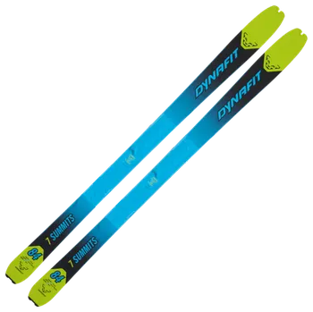 Skialpinistické vybavení Lyže Dynafit Seven Summits Touring 25/26 Barva: modrá / žlutá, Délka: 166 cm