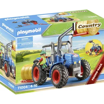 Stavebnice Playmobil Playmobil 71004 Country velký traktor s příslušenstvím