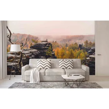 Fototapeta Malvis ® Tapeta Prachovské skály Vel. (šířka x výška): 144 x 105 cm