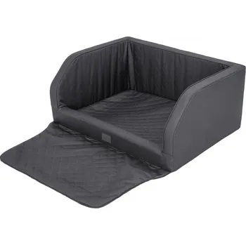 Pelíšek pro psa Doggy Pelech do kufru auta Adventure Oxford, černý Velikost: R2 - 100x80 cm