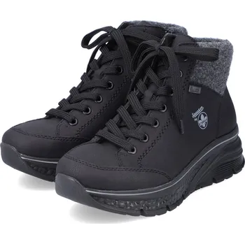 Dámské polobotky Dámská kotníková obuv 48043-00 Rieker černá Barva: schwarz, Velikost: 40