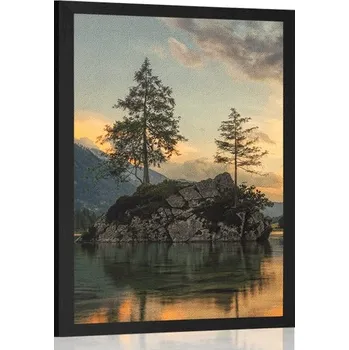 Plakát Dovido Plakát horská krajina u jezera