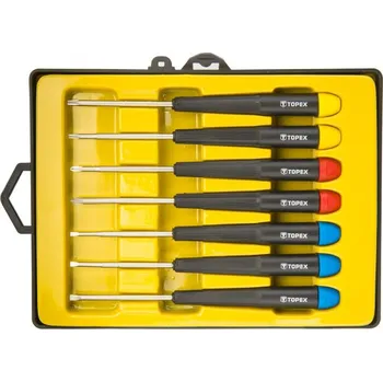 Šroubovák Sada šroubov. 7ks PH,PL,TX mini CrV Topex