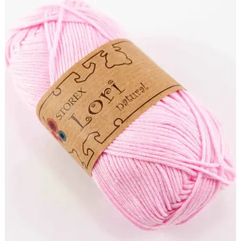 Příze Příze Lori natural - světle růžová - 04