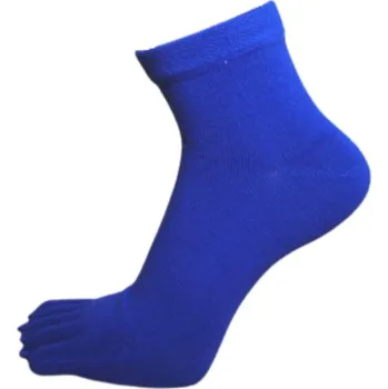 Pánské ponožky PRSŤÁKY COLOUR prstové kotníkové ponožky Simply modrá L