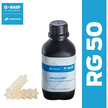 Příslušenství k 3D tiskárně BASF Ultracur3D RG 50 Rigid Resin transparentní 1 kg