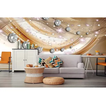 Tapeta Malvis ® Tapeta diamantová abstrakce Vel. (šířka x výška): 504 x 310 cm