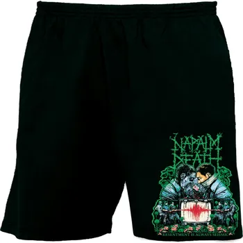 Pánské kraťasy bermudy, kraťasy Napalm Death - Resentment is Always Seismic
