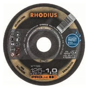 Příslušenství k brusce Řezný kotouč na nerezovou ocel RHODIUS XT38 150/1.5 XT38