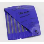 Pilník jehlový 180 mm sada 6 ks
