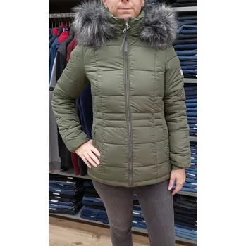 Dámská zimní bunda REDSPOT W22J217 Barva: Zelená, Velikost: XXXL