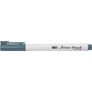 Marvy Umělecké fixy se štětcovým hrotem Artist Brush – 56 Dull Blue