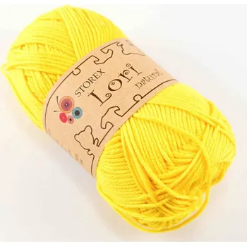 Příze Příze Lori natural - žlutá - 184