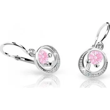 Náušnice Dětské naušnice Cutie C1997-B Pink