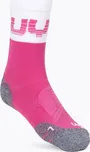 Dámské cyklistické ponožky UYN Light pink/white