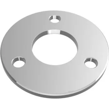 Zábradlí Hahn Steel Montážní kroužek O100 x 6,0 mm pro sloupek 42,4 mm, AISI 304 -brus