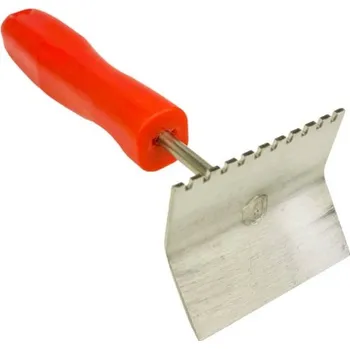 Včelařská škrabka na čištění kovových mřížek - plastová rukojeť