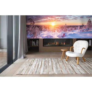 Fototapeta Malvis ® Tapeta Mrazivý západ slunce Vel. (šířka x výška): 144 x 105 cm