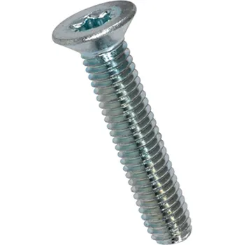 Šroub Šroub závitotvářecí metrický zápustná hlava na TORX DIN 7500MT M2,5x4 DIN 7500MT ZB