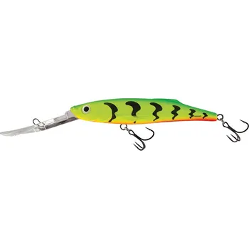Umělá nástraha Salmo Wobler Freediver Super Deep Runner Green Tiger Délka: 9cm, Hmotnost: 11g, Maximální ponor: 9m