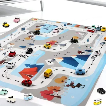 Hrací deka GFT Hrací podložka barevná autíčka