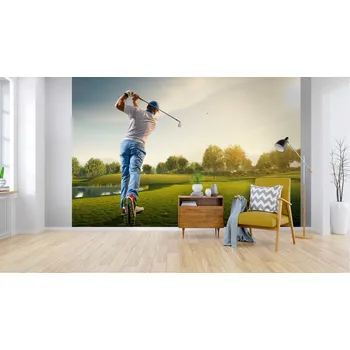 Tapeta Malvis ® Tapeta Golfový odpal Vel. (šířka x výška): 216 x 140 cm