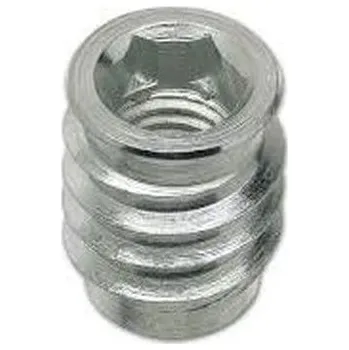 Šroub Závitová vložka Rampa® SKD do dřeva s límcem M6x12x15 DIN 7965SKD ZB