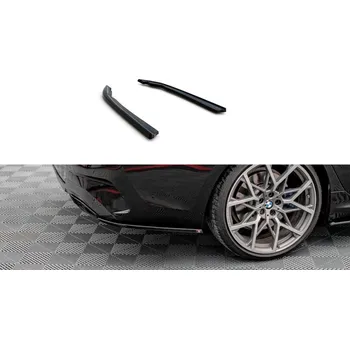 Tuning Splittery zadní boční V.4 BMW 3 M-Pack G20 / G21 černý lesklý plast
