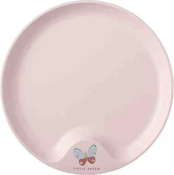 Talíř LITTLE DUTCH Dětský talíř Květiny a motýli