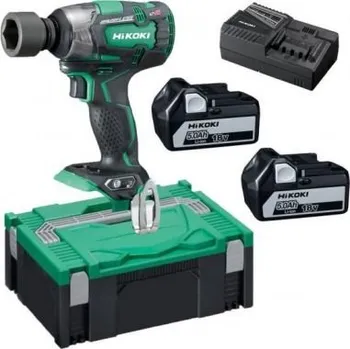 Elektrické nířadí HiKoKi WR18DBDL2WPZ Aku rázový utahovák 1/2" BRUSHLESS 305Nm IP56 5A x2 UC18YFSL HSC2 (WR18DBDL2WPZ Aku rázový utahovák 1/2" BRUSHLESS 305Nm IP56 5A x2 UC18YFSL HSC2)