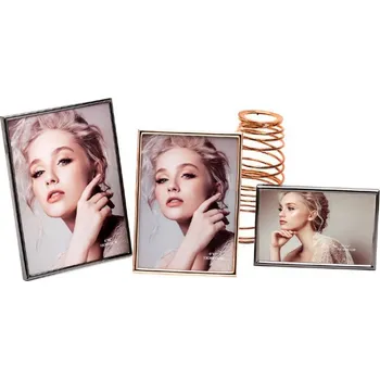 Rám na obraz Zlatý fotorámeček BERLIN 13x18cm kph