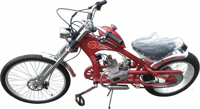 Motokolo Sunway Chopper Red 80cc 2t