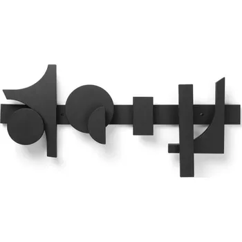 Věšák Ferm Living Věšák Cupe Wall Rack, black