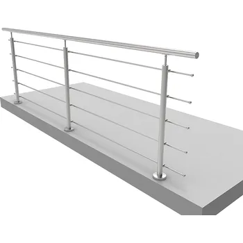 Zábradlí HK Zábradlí Nerezové rovné zábradlí 3000x1000 KNRH5/3-2