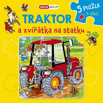 Leporelo Knížkové puzzle: Traktor a zvířátka na statku - INFOA (2020)