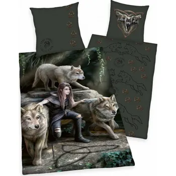 Povlečení Povlečení Anne Stokes WOLF TRIO Velikost: UNI
