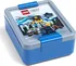 Svačinový box LEGO City box na svačinu 6,9 x 17 x 13,5 cm modrý