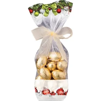 Forma na pečení ALVARAK GROUP a.s. Celofánový sáček střední - vánoční ozdoby - 15x24cm - 10ks