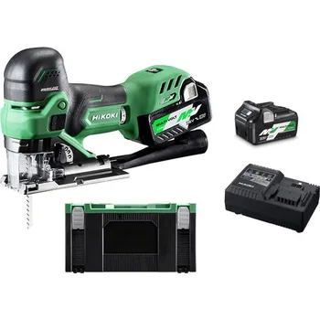 Pila HiKoKi CJ36DBWRZ Aku MV přímočará pila 160mm, HSC (hříbek) ,2x 18V/2,5Ah YSL3 (CJ36DBWRZ Aku MV přímočará pila 160mm, HSC (hříbek) A x2 YSL3)