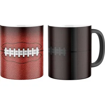 Magický keramický hrnek s potiskem míč na Americký fotbal - celopotisk