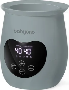 Ohřívač kojenecké lahve BabyOno Honey Natural Nursing Ohřívač a sterilizátor šedý