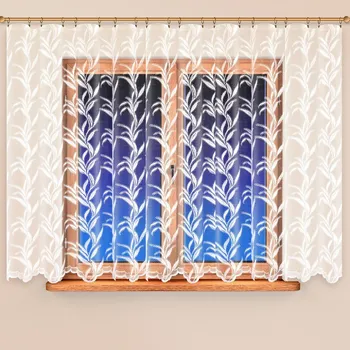 Záclona Flera obšití okrajů a našití stužky 250