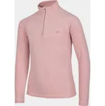 4F HJZ22-JBIDP001 LIGHT PINK Dětské fleecové tričko EU 158/164